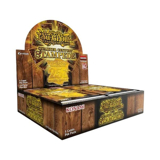 Yugioh - Quarter Century Stampede Booster Box - Gametraders Modbury Heights