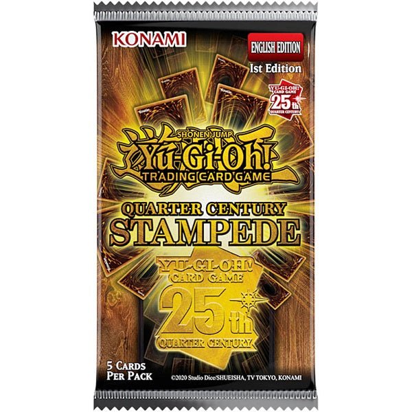 Yugioh - Quarter Century Stampede Booster Pack - Gametraders Modbury Heights