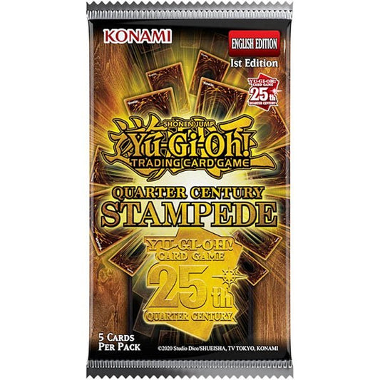 Yugioh - Quarter Century Stampede Booster Pack - Gametraders Modbury Heights