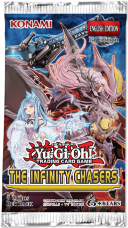 YuGiOh The Infinity Chasers Booster Pack - Gametraders Modbury Heights