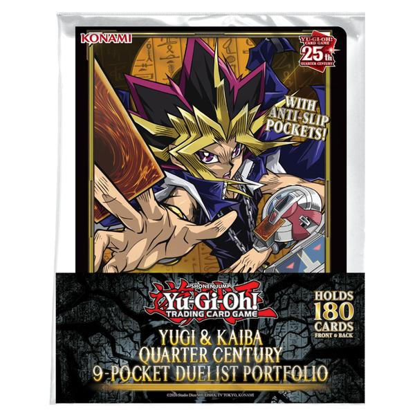 YuGiOh Yugi & Kaiba Quarter Century 9 - Pocket Card Portfolio - Gametraders Modbury Heights