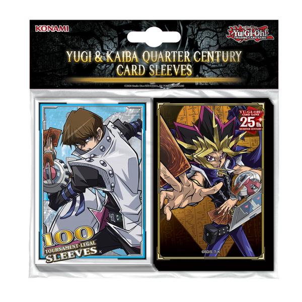 YuGiOh Yugi & Kaiba Quarter Century Card Sleeves - Gametraders Modbury Heights