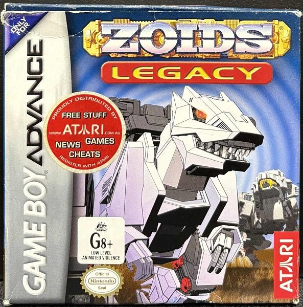 Zoids Legacy GBA - Gametraders Modbury Heights