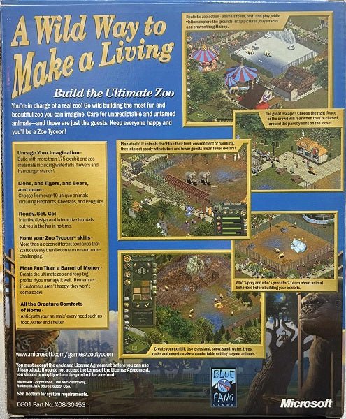 Zoo Tycoon Big Box PC - Gametraders Modbury Heights