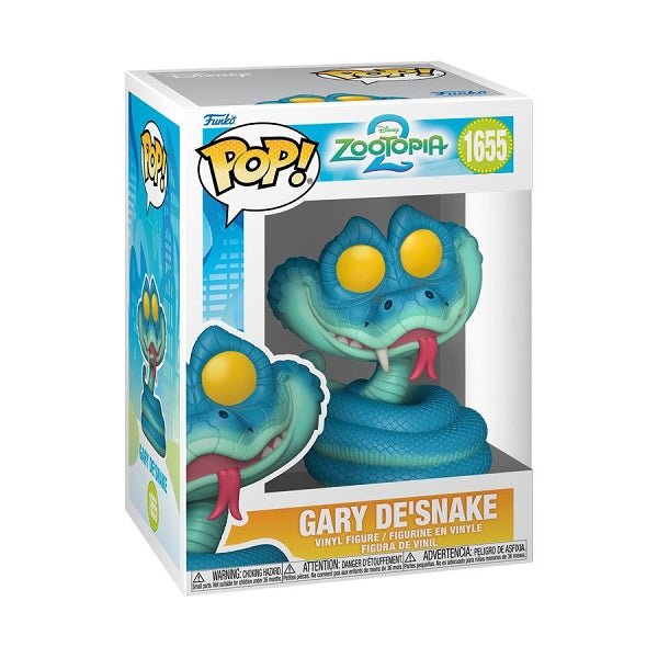 Zootopia 2 - Gary De'Snake Pop! Vinyl - Gametraders Modbury Heights