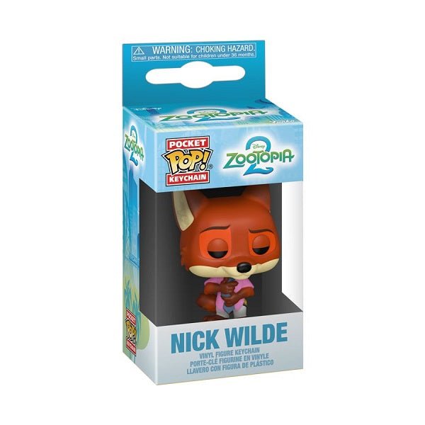 Zootopia 2 - Nick Wilde Pop! Keychain - Gametraders Modbury Heights