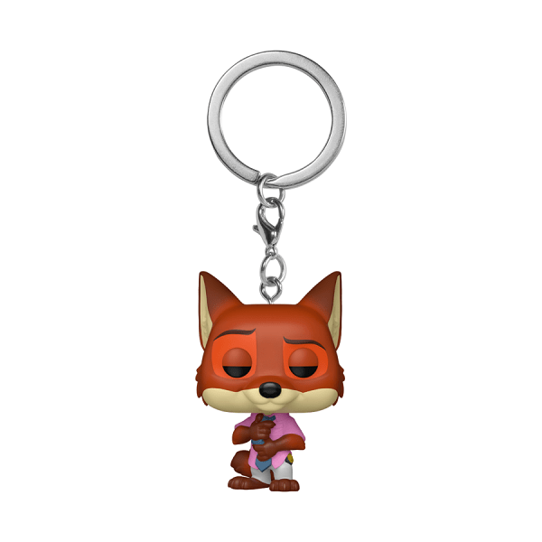 Zootopia 2 - Nick Wilde Pop! Keychain - Gametraders Modbury Heights