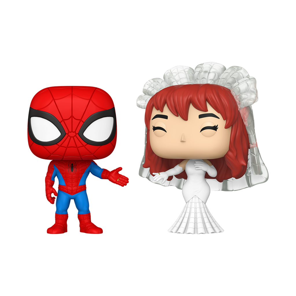 *Pre-order* Marvel - Spider-man & Mary Jane Pop! Vinyl 2PK (ETA December)