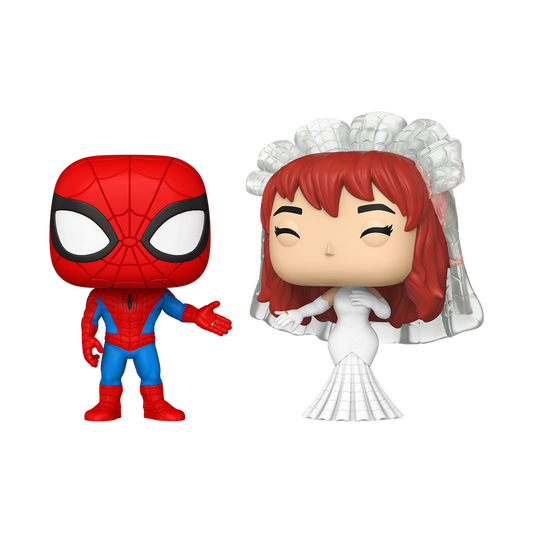 *Pre-order* Marvel - Spider-man & Mary Jane Pop! Vinyl 2PK (ETA December)