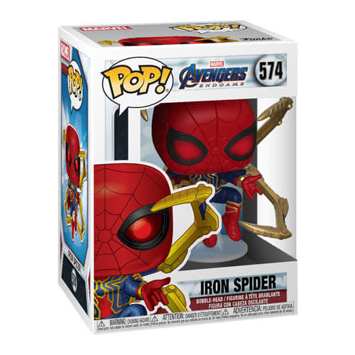 Avengers: Endgame Iron Spider with Nano Gauntlet Pop! Vinyl