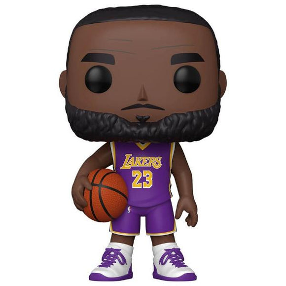 NBA: Lakers - LeBron James Purple Jersey 10