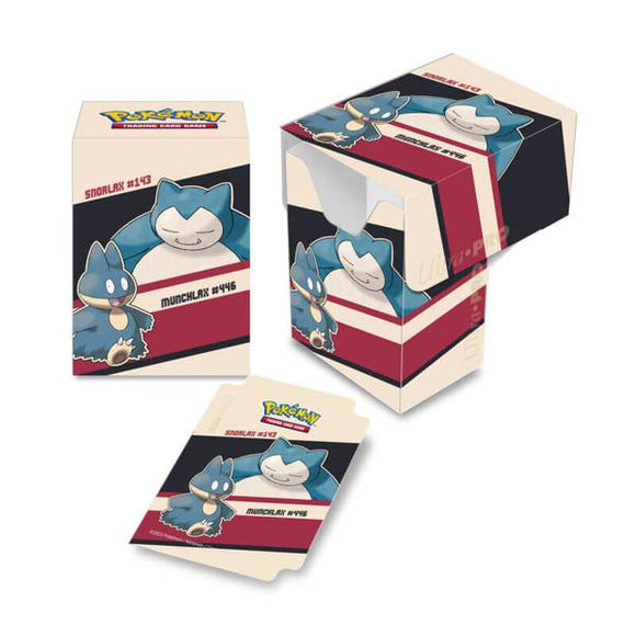 Pokemon - Ultra Pro Full View Deck Box - Snorlax & Munchlax