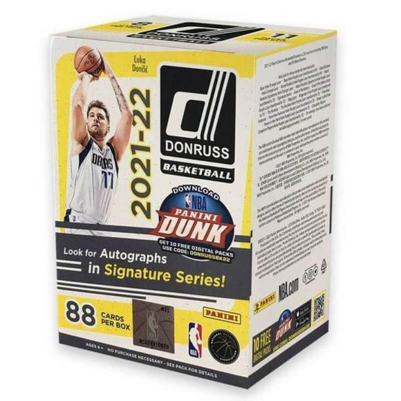2021-2022 Panini Donruss NBA Basketball Blaster Box
