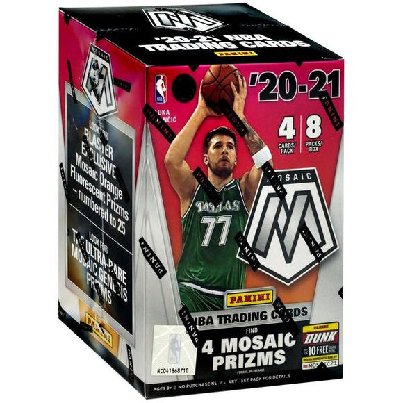 2020-2021 Panini Mosaic NBA Basketball Blaster Box