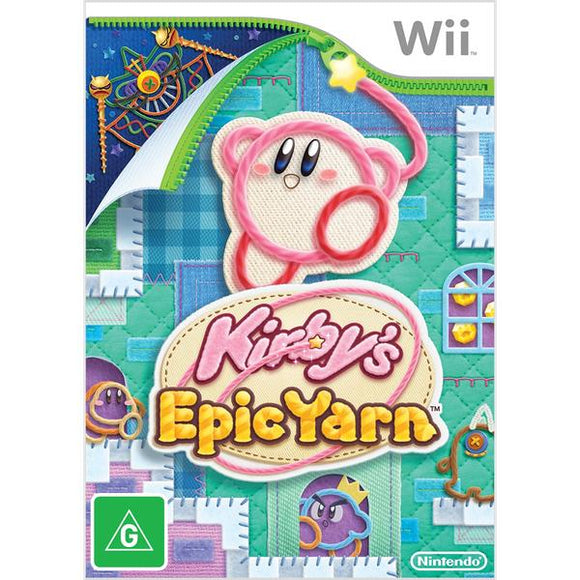 Kirby's Epic Yarn Wii (Pre-Played)