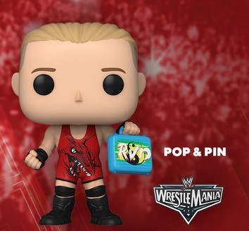 WWE - Rob Van Dam Wrestlemania MITB Pop! Vinyl & Pin