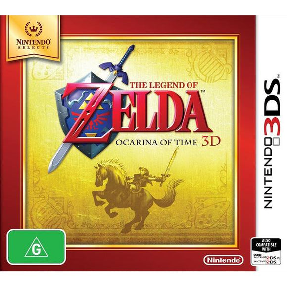 The Legend Of Zelda - Ocarina Of Time 3D 3DS (Traded)