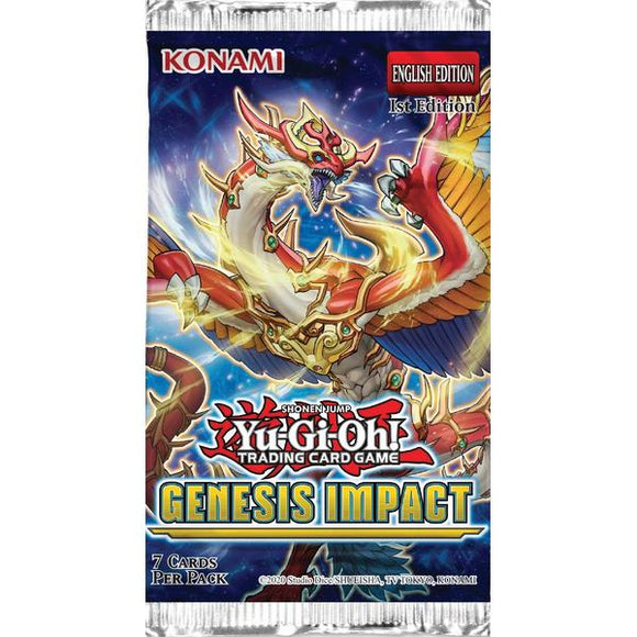 Yugioh - Genesis Impact Sealed Booster Pack