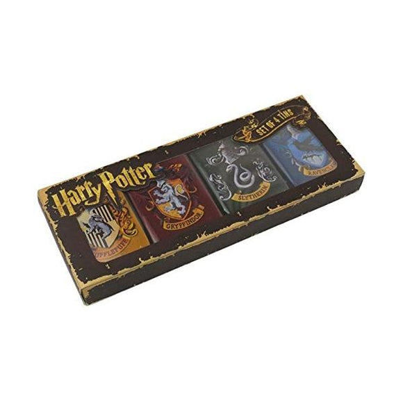 Harry Potter Houses Set Of 4 Tins