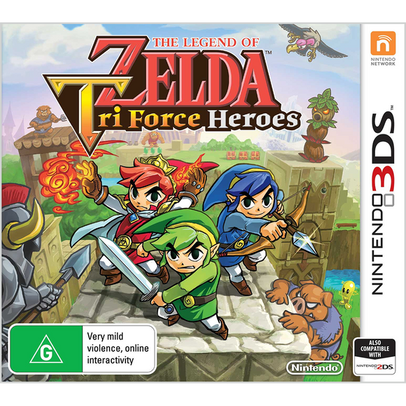 The Legend of Zelda - Tri Force Heroes 3DS