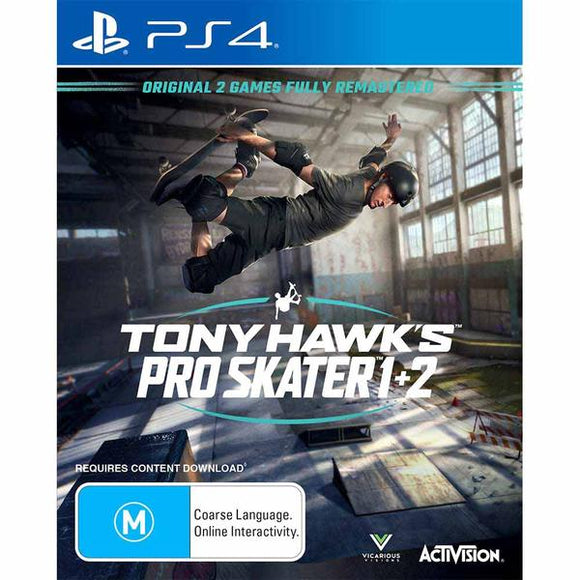 Tony Hawk's Pro Skater 1+2 PS4 (Pre-Played)