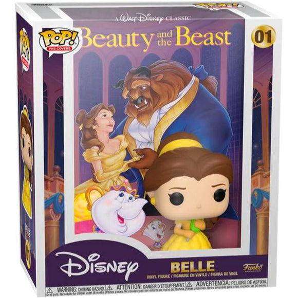 Beauty and the Beast - Belle with Mirror US Exclusive Pop! Vinyl VHS Cover