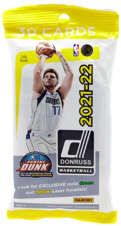 2021-2022 Panini Donruss NBA Basketball Fat Pack