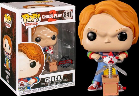 Child's Play 2 - Chucky with Buddy & Scissors US Exclusive Pop! Vinyl