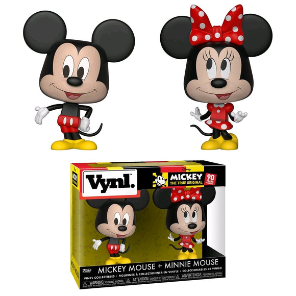 Mickey Mouse - Mickey & Minnie Vynl.