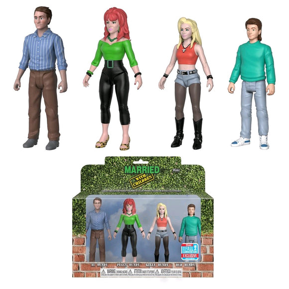 Married with Children - Bundys NYCC 2018 Exclusive Action Figure 4-pack