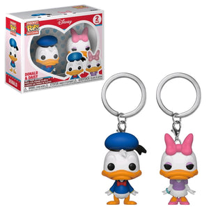 Disney - Donald & Daisy Pocket Pop! Vinyl Keychain 2-pack