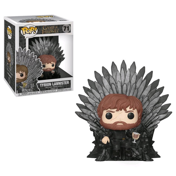 Game of Thrones - Tyrion on Iron Throne Pop! Vinyl Deluxe