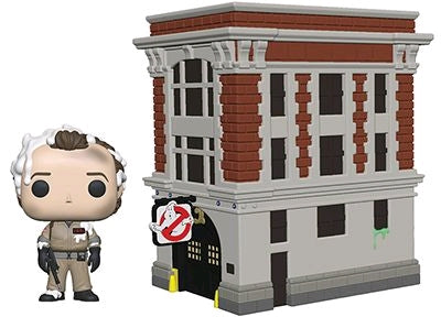 Ghostbusters - Peter Venkman with Firehouse Pop! Vinyl Town
