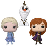 Frozen 2 - Elsa, Olaf & Anna US Exclusive Pop! Vinyl 3-pack