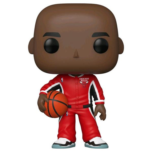 NBA: Bulls - Michael Jordan Red Warm-Ups US Exclusive Pop! Vinyl