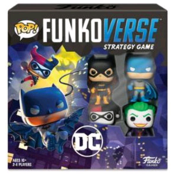 Funkoverse - Batman 4-pack Strategy Pop! Vinyl Board Game