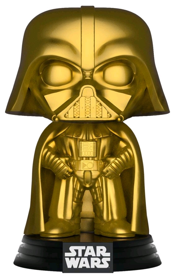 Star Wars Darth Vader Gold Metallic Pop! Vinyl