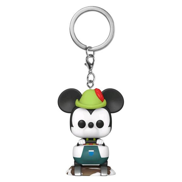 Disneyland 65th Anniversary - Mickey Matterhorn Pocket Pop! Vinyl Keychain