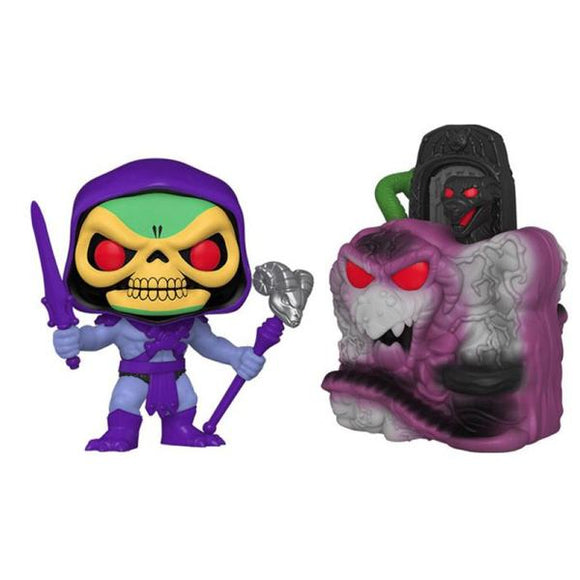 Masters of the Universe - Snake Mountain with Skeletor Pop! Vinyl Town