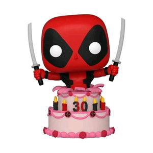 Deadpool - Deadpool in Cake 30th Anniversary Pop! Vinyl