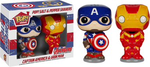 Iron Man / Captain America - Pop! Salt & Pepper Shakers