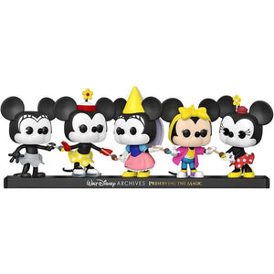 Mickey Mouse - Minnie Mouse US Exclusive Pop! Vinyl 5-Pack