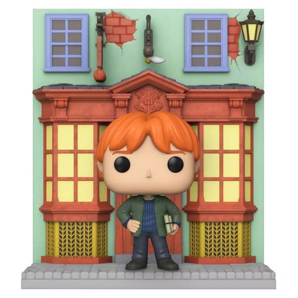 Harry Potter - Quality Quidditch Supplies with Ron Diagon Alley US Exclusive Pop! Vinyl Deluxe