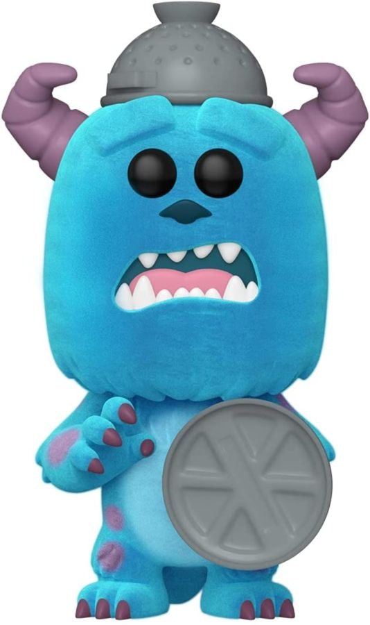 Monsters Inc - Sulley with Lid Flocked 20th Anniversary US Exclusive Pop! Vinyl