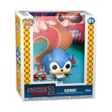 Sonic the Hedgehog - Sonic 2 US Exclusive Pop! Vinyl Game Cover