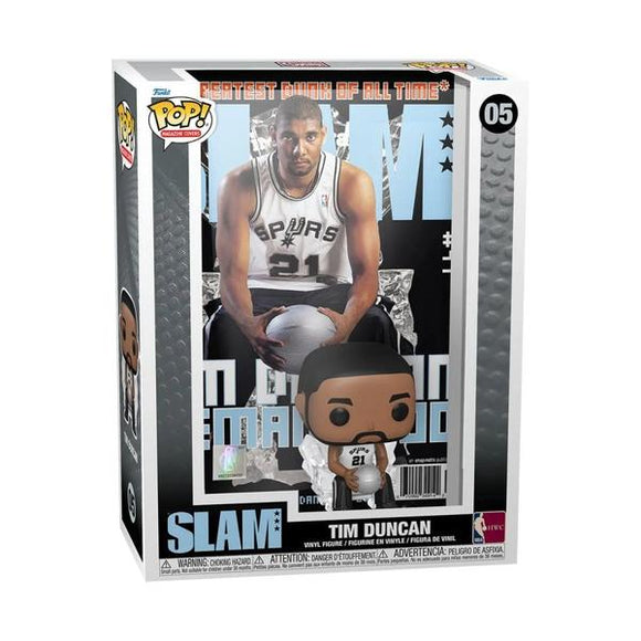 NBA: SLAM - Tim Duncan Pop! Vinyl Magazine Cover