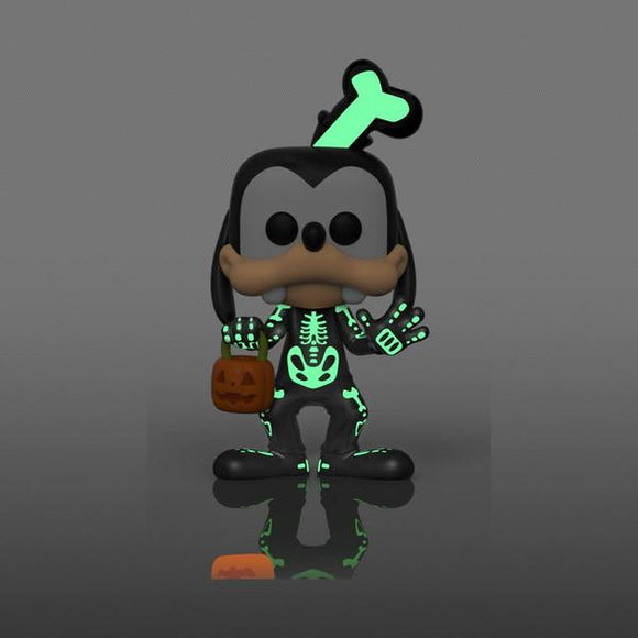 Disney - Goofy Skeleton Glow US Exclusive Trick or Treat Pop! Vinyl