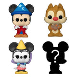 Disney - Sorcerer Mickey & Friends Bitty Pop! 4-Pack