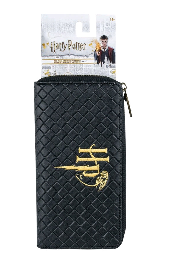 Harry Potter - Stitched Logo Clutch Purse