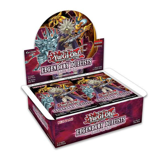 Yugioh - Legendary Duelists 7 Rage Of Ra Sealed Booster Case - 12 Boxes